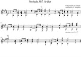 Frederic Chopin - Prelude No.7 A-dur